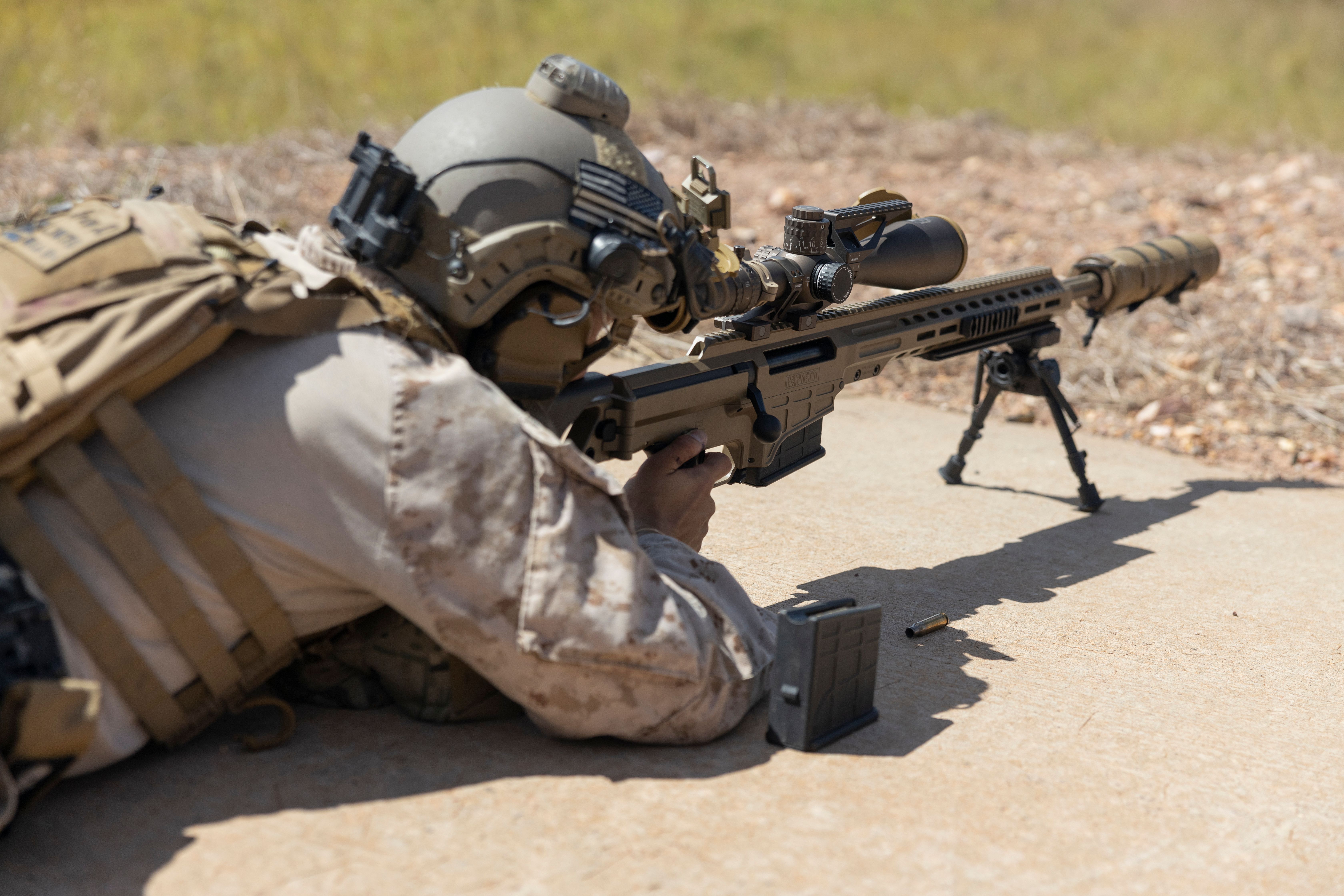 New Marine Sniper Rifle Reaches Full Operational Capability Ahead